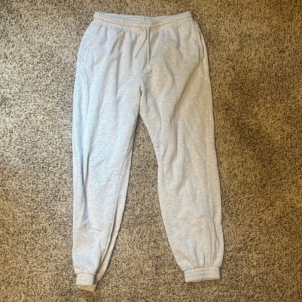 Greyish White Sweat Pants